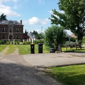 Aire camping car à Campigny près de Pont-Audemer