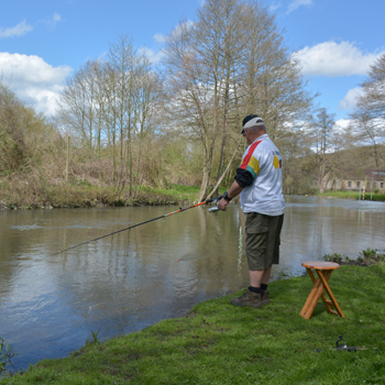 La pêche à Pont-Audemer et dans le Val de Risle en Normandie