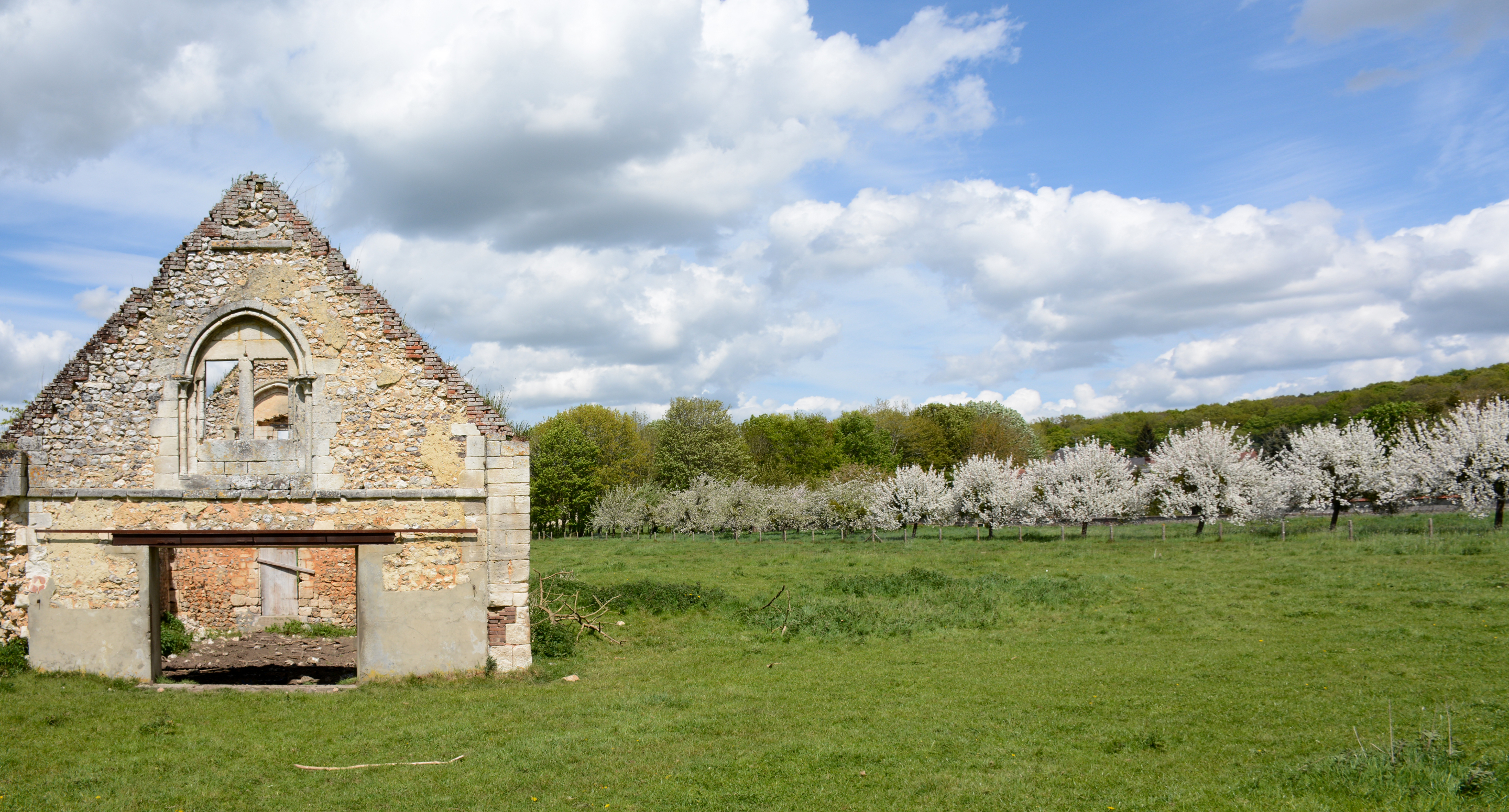 Héritage Médiéval Logis seigneurial Glos-sur-Risle©AsOTVR