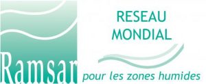 Logo label RAMSAR site des Étangs Pont-Audemer