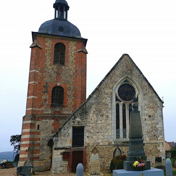 Randonnée à Campigny église