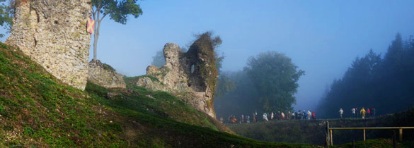 Le château médiéval de Montfort-sur-Risle