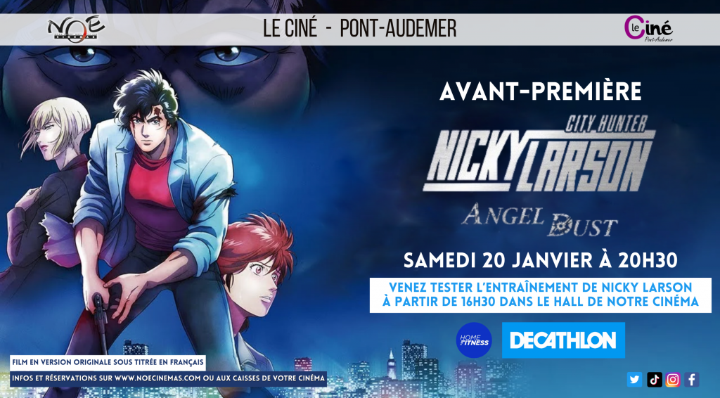 Avant-Première Nicky Larson: City Hunter Angel Dust à Pont-Audemer